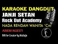 Janji Setan Karaoke Nada Rendah Wanita