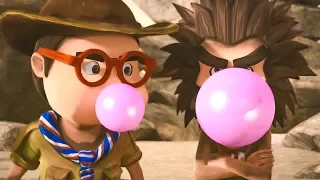 oko lele episode 5 bubble gum fight cgi animated short