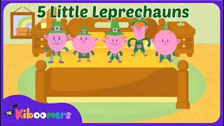 Five Little Leprechauns The Kiboomers Preschool Songs Nursery Rhymes For St Patrick S Day 