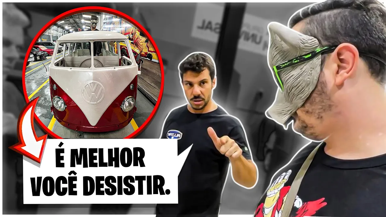Vou DESISTIR de fazer a KOMBI DO RATÃO com motor elétrico!?