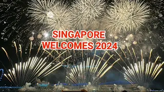 Download Singapore 4K | Singapore New Year Fireworks  |  Marina Bay Fireworks 2024 | Singapore  Welcome 2024 MP3