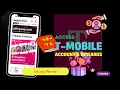 How to Access your TMobile Account and rewards from iPhone
