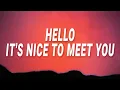 Download Lagu Black Gryph0n - Hello it's nice to meet you (INSANE) (Lyrics) ft. Baasik