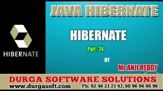 Java Framework Hibernate Part - 24