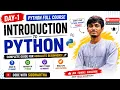 Day-1 Introduction to Python Python Full Course in Telugu Complete Beginner Guide