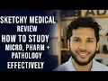 Sketchy Medical Review How to study pathology microbiology pharmacology effectively Best Tips