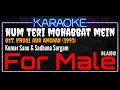Download Lagu Karaoke Hum Teri Mohabbat Mein ( For Male ) - Kumar Sanu \u0026 Sadhana Sargam Ost. Phool Aur Angaar 1993