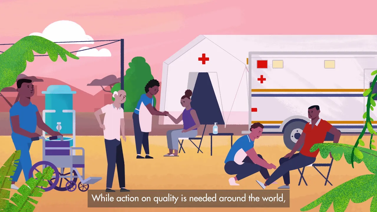 World Health Organization 2D animated ad