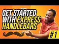 Get started with Express Handlebars -