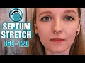 My First Septum Stretch 16G to 12G
