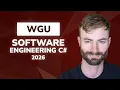 WGU Software Engineering Degree C Track - The Underrated Track