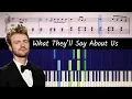 How to play piano part of What They'll Say About Us by FINNEAS