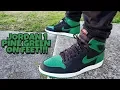 WHO COPPED TODAY JORDAN 1 PINE GREEN 2020 ON FEET