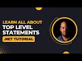 Top Level Statements in C NET Tutorial