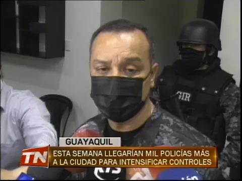 Esta semana llegarían mil policías más a la ciudad para intensificar controles