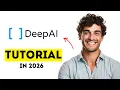 How to Use DeepAI to Generate AI Images for Free in 2026 Easy Tutorial