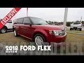 NEW 2018 FORD FLEX SEL Walkaround Review Ravenel Ford