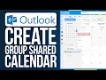 How To Create A Group Shared Calendar In Outlook 2025 Update