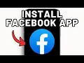 Download Lagu How to Download and Install Facebook Official App (2025)