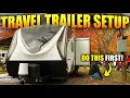 How to Set Up a Travel Trailer Correctly Downloadable RV Setup Checklist for Beginners