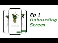 Onboarding Screen - Plant Shop