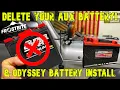 Jeep Wrangler Aux Battery Delete-Odyssey Battery Install