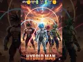 ⚡ GOKU Hybrid Fusions1 💥 #aisuperhero #aifusion #aihybrid #superheromashup #marvelshorts #aishorts