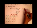 Determing the truth table and logic statement