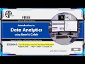 Introduction to Data Analytics using Excel and Colab Session 1 Discussion Proper