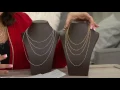 Vicenza Gold Polished Oval Rolo Link Chain Necklace on QVC