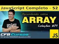 Learning about ARRAYS in Javascript - Modern Javascript Course