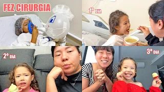 Diário de Cirurgia da Emy: Retirando a Adenoide e Amígdalas