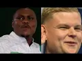 Lagu David Munyua VS Mike De Decker (funny moments- darts) (2026 World Championchip- 2026 Világbajnokság)