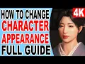 How to Change Character and Equipment Appearance - Rise of the Ronin