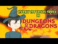 EVERY 1ST LEVEL SPELL IN DND In Like 20 Minutes