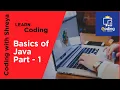 Basics Of Java Part - 1 Learn Coding Online Coding With Shreya