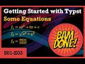 Getting Started with Typst - Some Equations S01E03