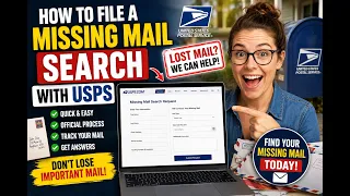 How to file a missing mail search with USPS