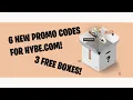 6 Promo Codes for HYBE COM