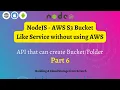 Creating Directory in NodeJS using fs module - NodeJS S3 Bucket Like Service