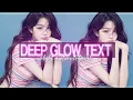 DEEP GLOW TEXT TUTORIAL ALIGHT MOTION AND NODE EDIT