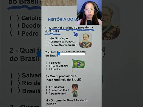 HISTÓRIA DO BRASIL #quiz