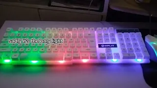 Inplay STX200 Rainbow Keyboard Light Trick