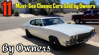 11 Craigslist Classic Cars for Sale by Owners