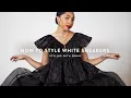 How to Style White Sneakers with Ebony