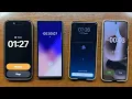Lagu iPhone 17 PM vs Samsung Z Fold 7 vs Xiaomi 15U vs Moto RAZR 60U Alarm Clock \u0026 Timer Alert Sounds