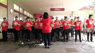 4K 市川南高校 吹奏楽部 軍艦マーチ 