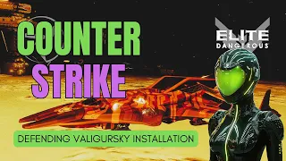 Counterstrike against the Thargoids with Python MkII in Elite Dangerous