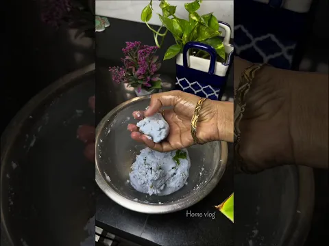 Butterfly Pea Flower Kozhukattai | சங்கு பூ காரக் கொழுக்கட்டை | விநாயகர் சதுர்த்தி ஸ்பெஷல்