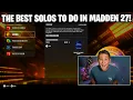 The BEST Solos CPU Events You NEED to Grind in Madden 27